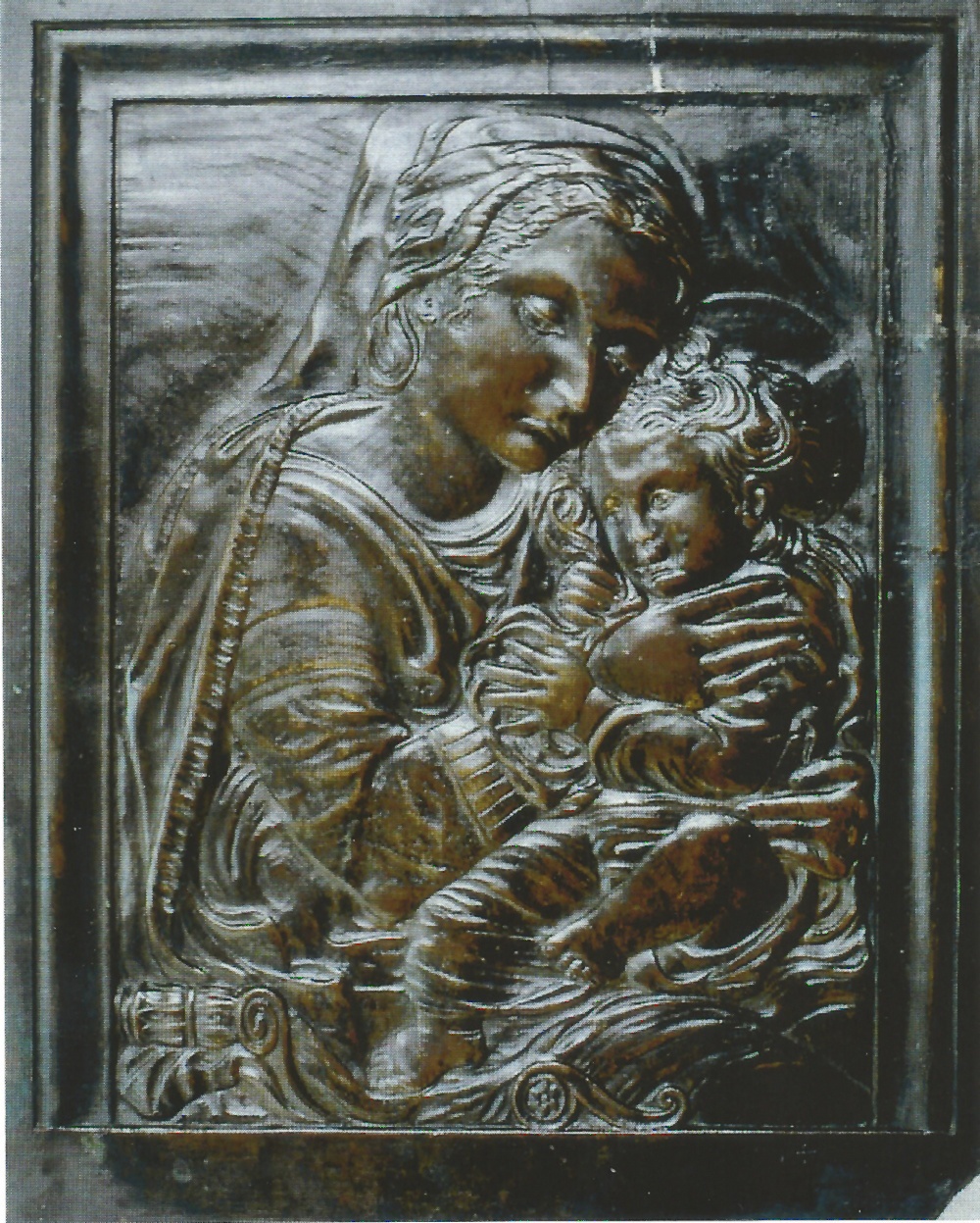 Bronzo patina naturale ben conservata da Desiderio da Settignano XVI secolo